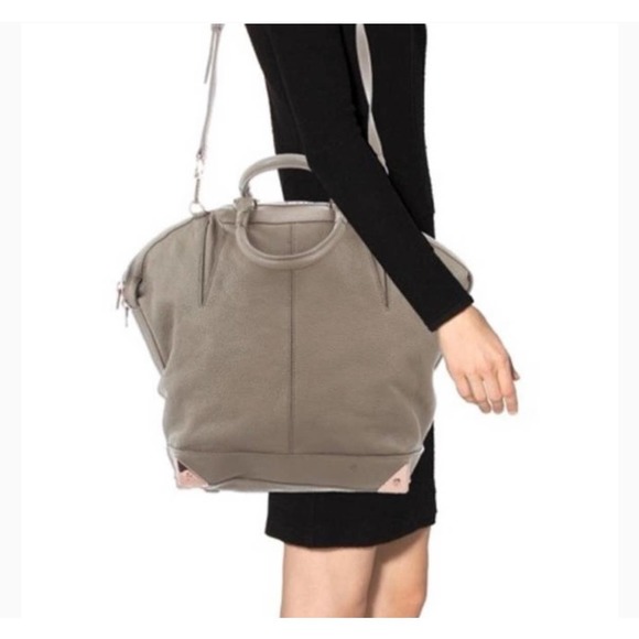 Alexander Wang Handbags - Alexander Wang Large Emile in Dove Grey